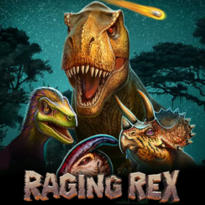 สล็อตแมชชีน Raging Rex จาก PlayN Go
