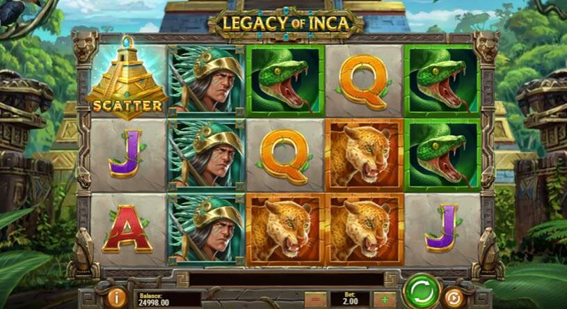 Legacy of Inca การเล่นเกม